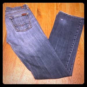 Seven for all mankind size 26 bootcut denim