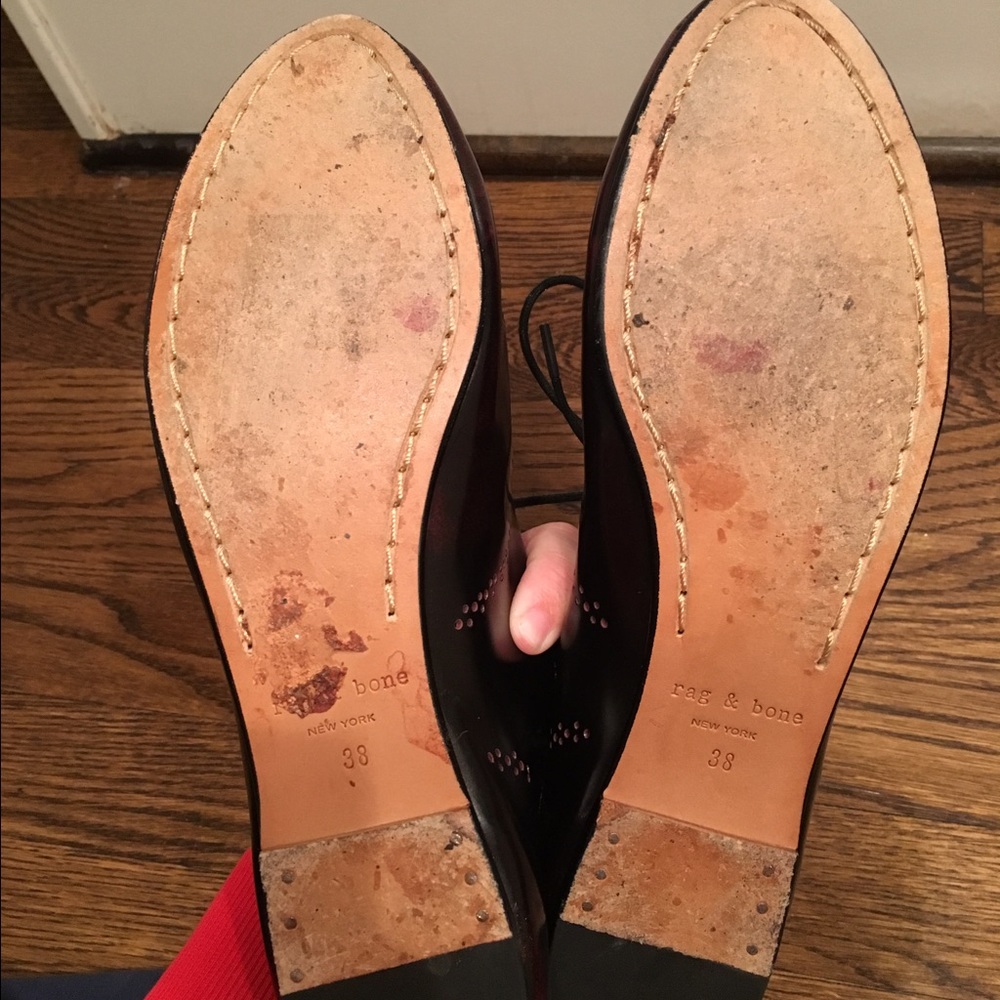 ‼️‼️SOLD‼️‼️Women's Rag & Bone perforated wingtips - Picture 5 of 5