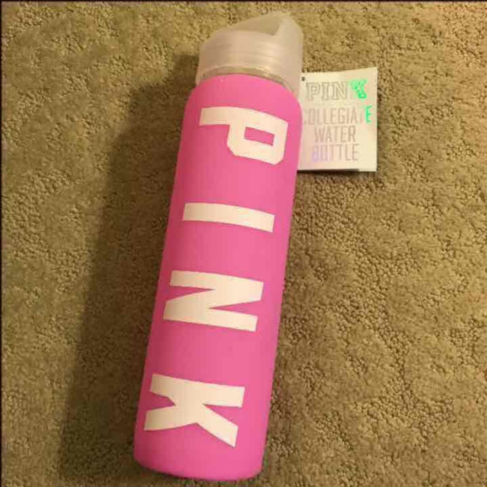 Victoria's Secret glass water bottle