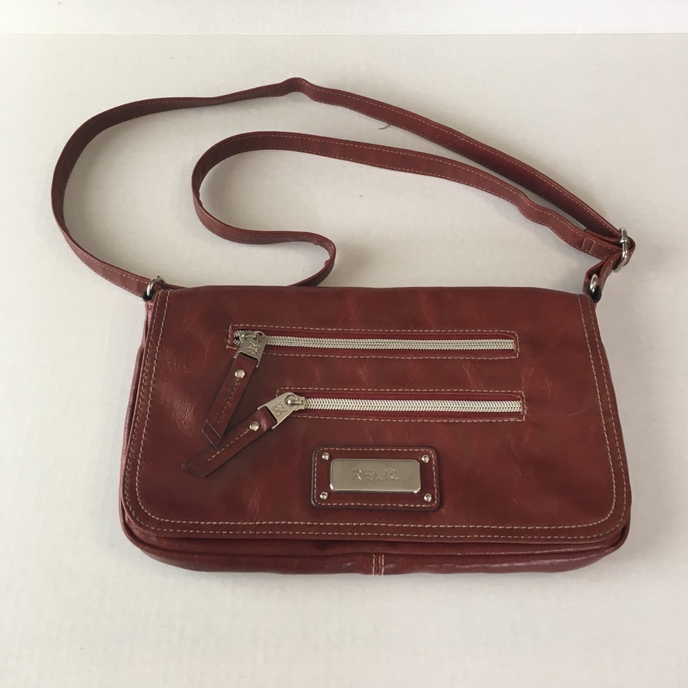 Relic red crossbody