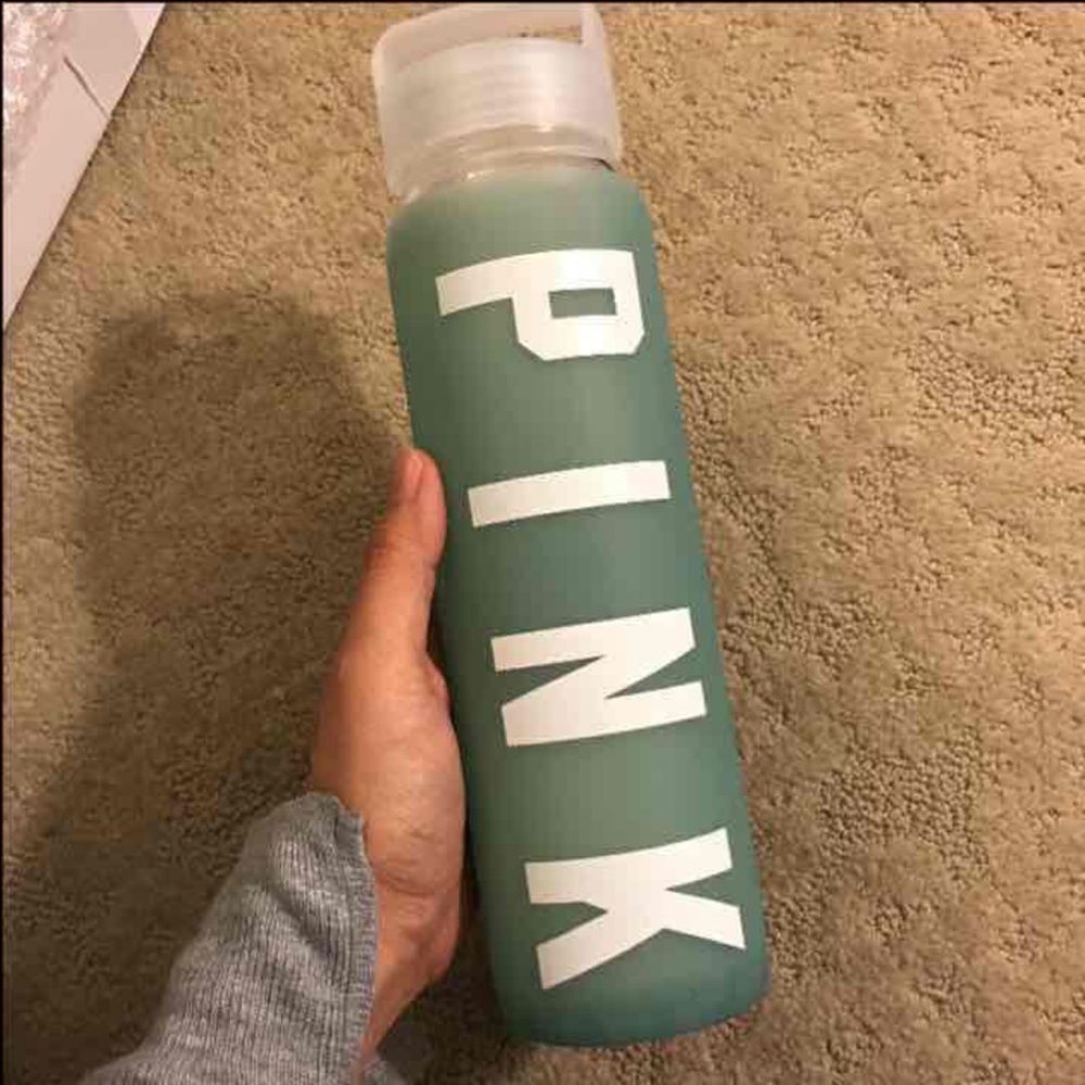 Victoria's Secret glass water bottle