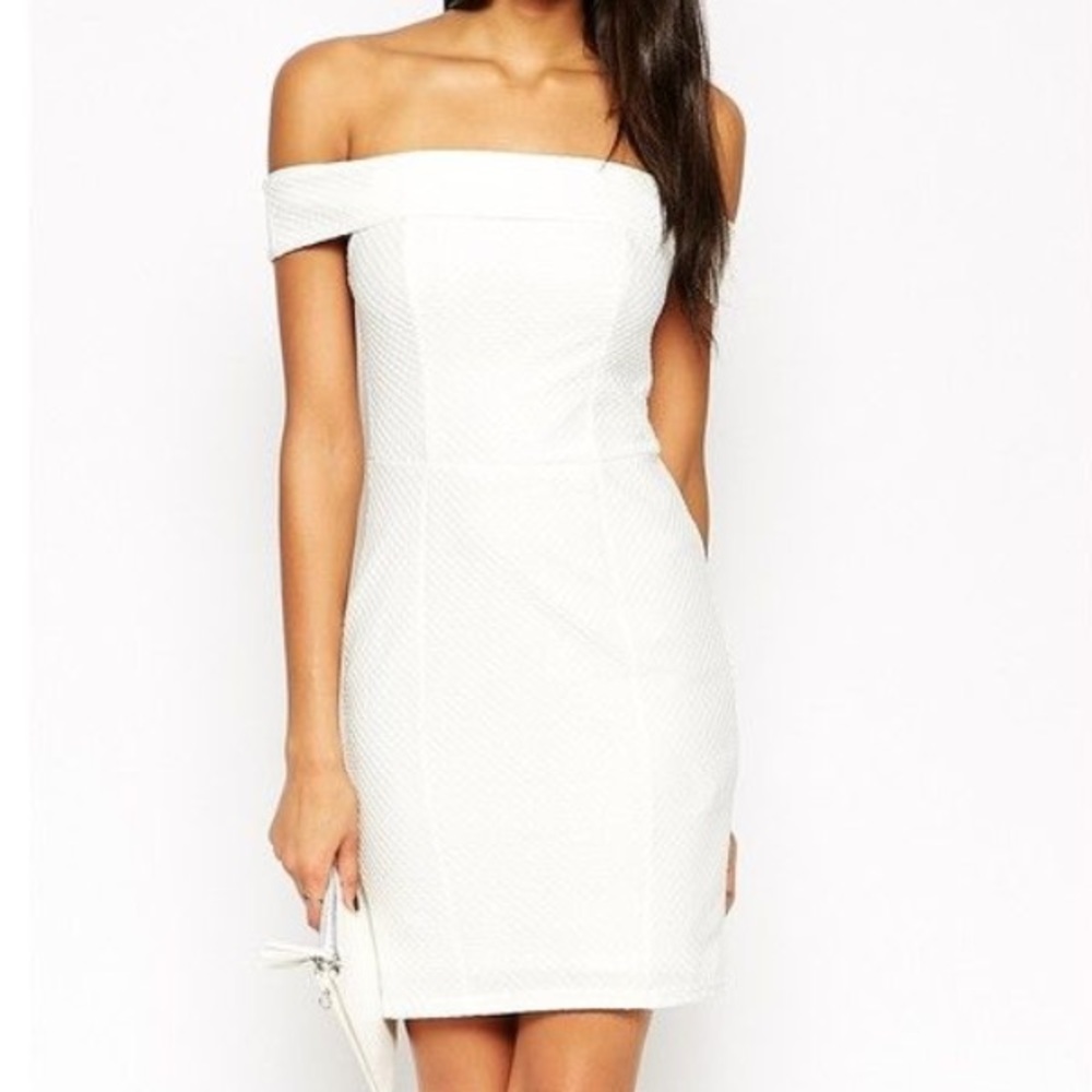 ASOS White Body-conscious Dress