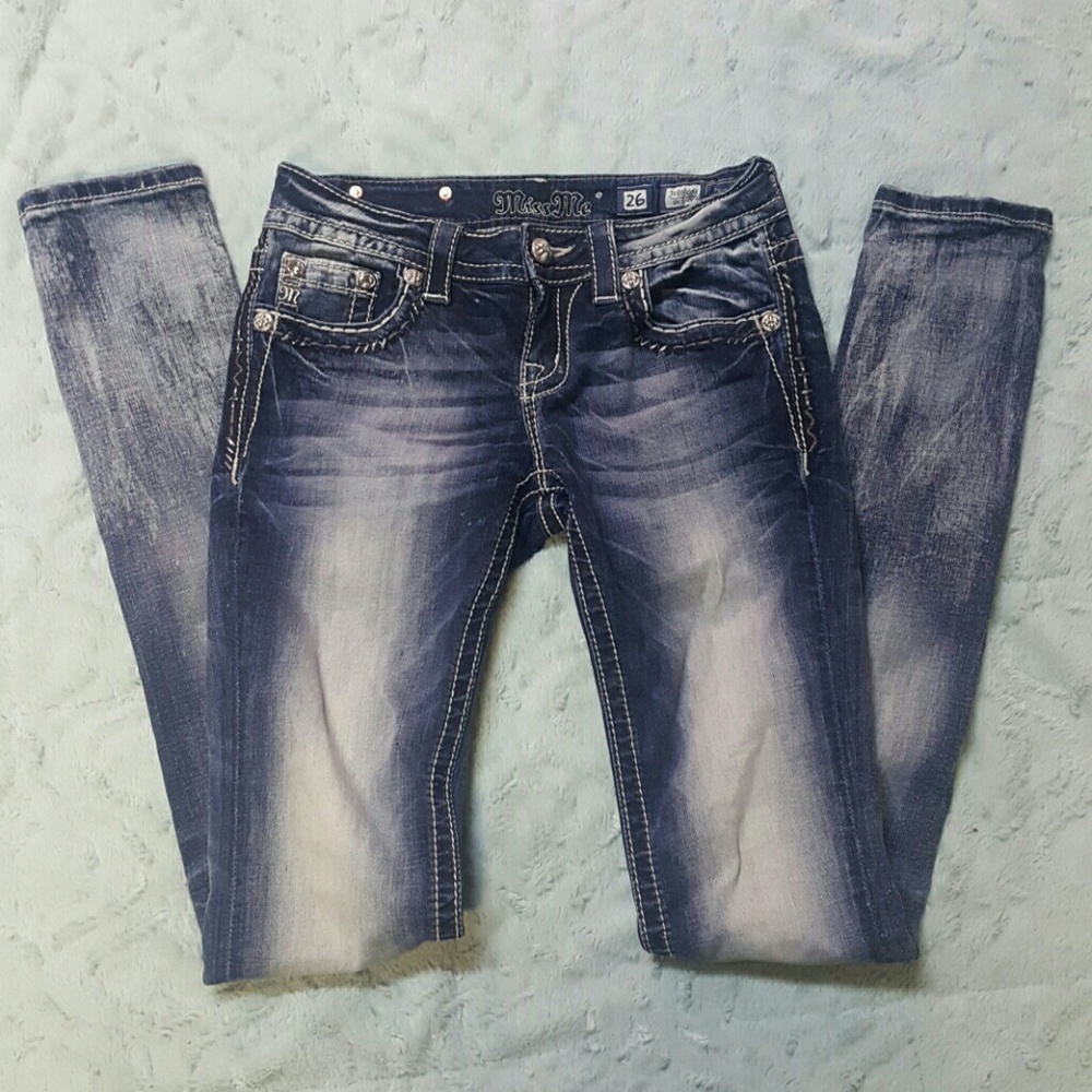 Miss Me Distressed Skinny Jean