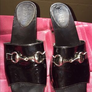Gucci horsebit slides