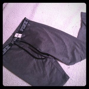 Cute PINK heather grey ultimate  tights/leggings