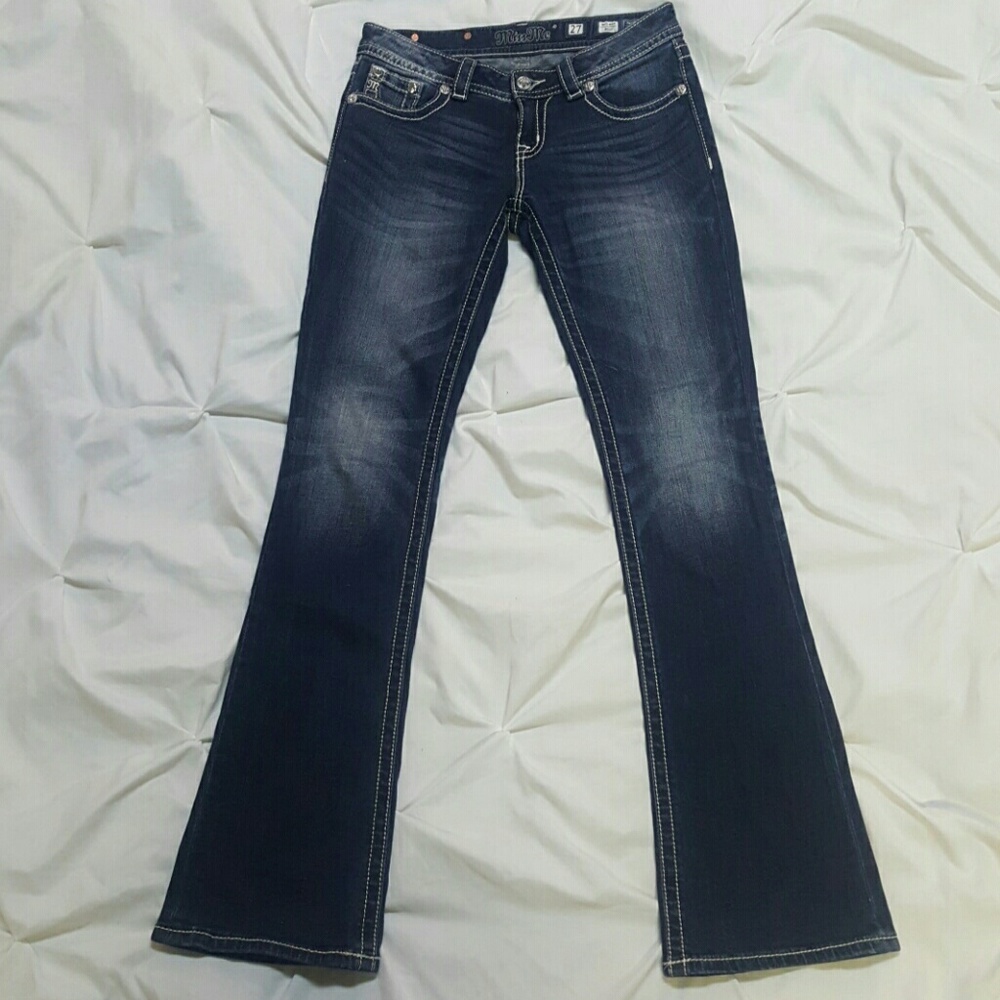 Miss Me Mid Rise Bootcut Jeans