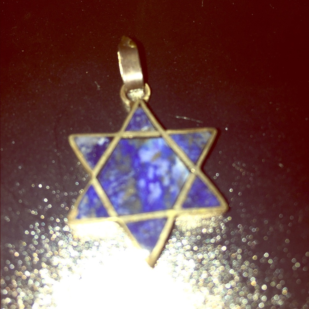 Vintage Star of David charm pendent