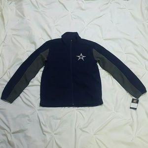 NWT Official Dallas Cowboys Zip Up Sweater