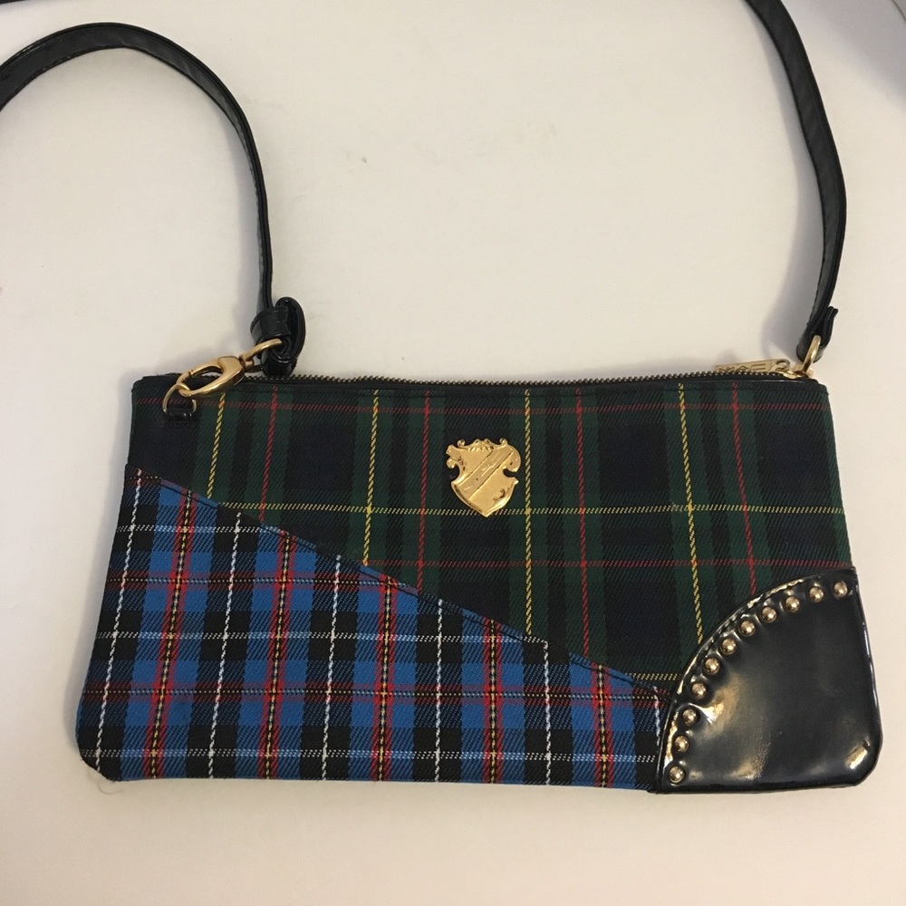 RARE - MAC Tartan Make up bag or clutch
