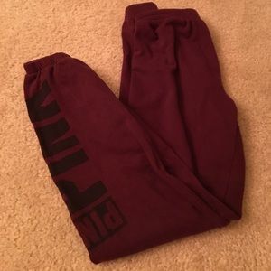 PINK xs sweatpants