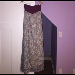 Roxy patterned maxi dress