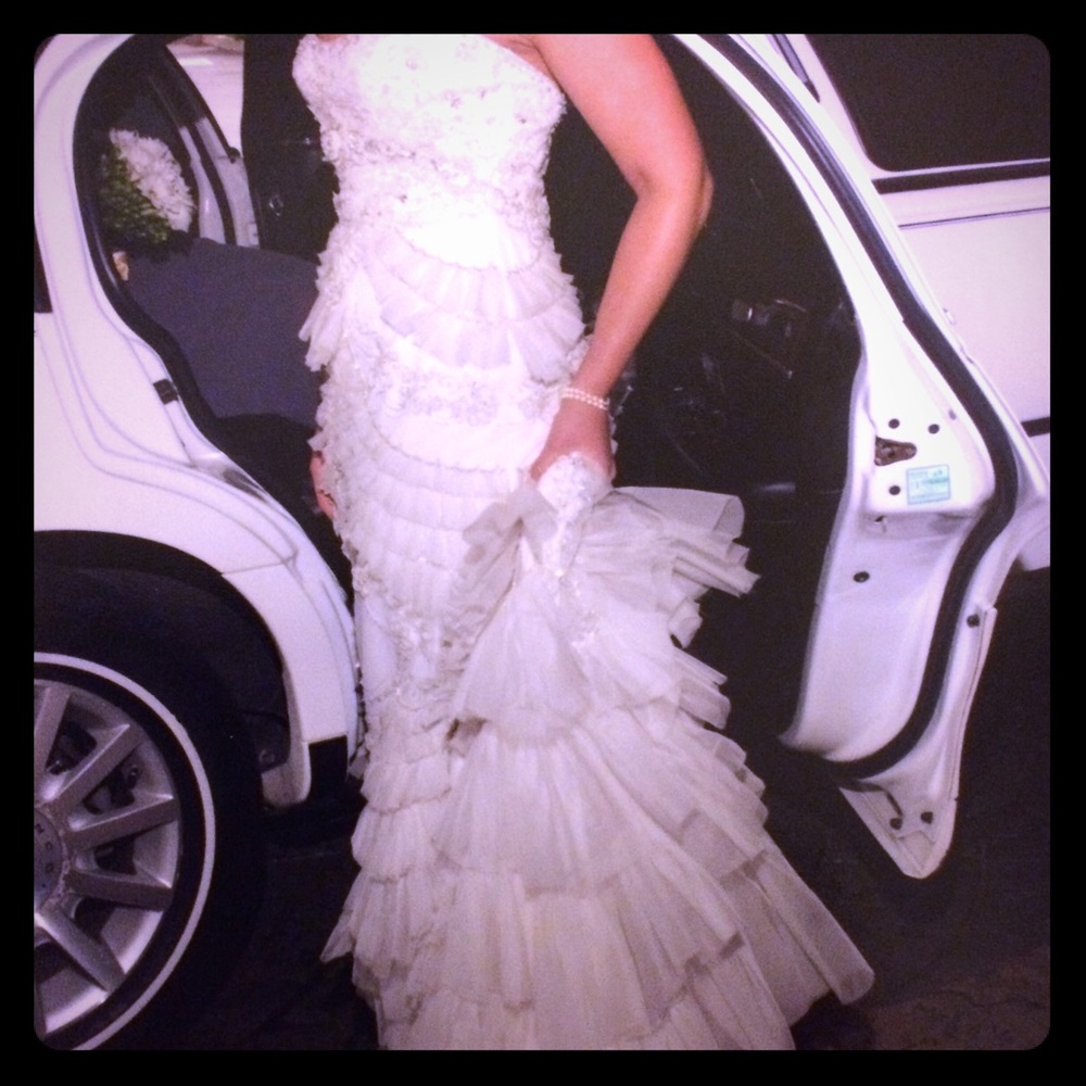 Lazaro wedding gown