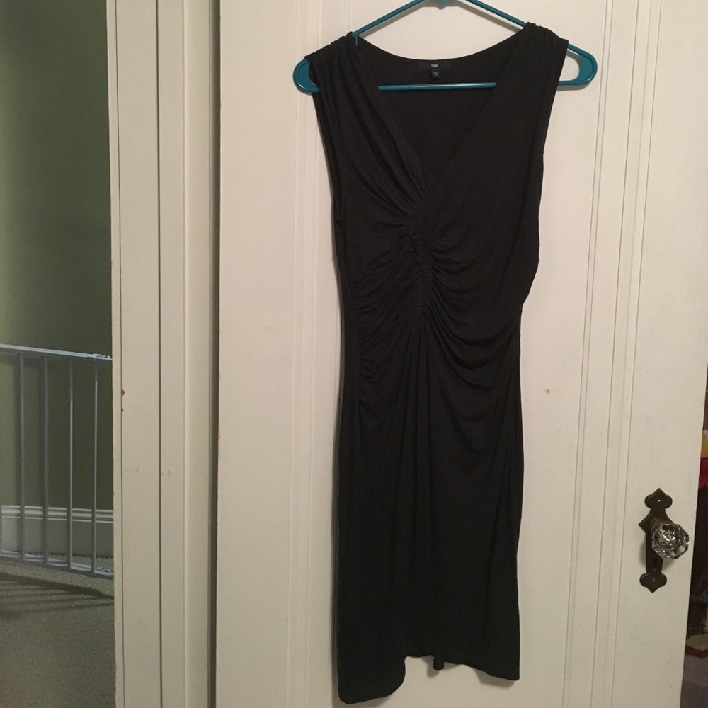 GAP Little Black Slip Dress