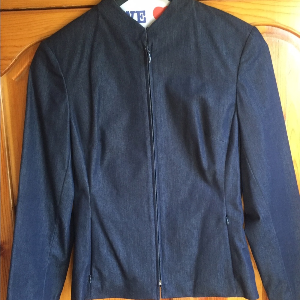 INC Denim Blazer Sz 10