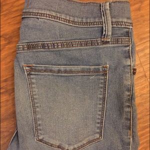 Free people skinny crop jeans