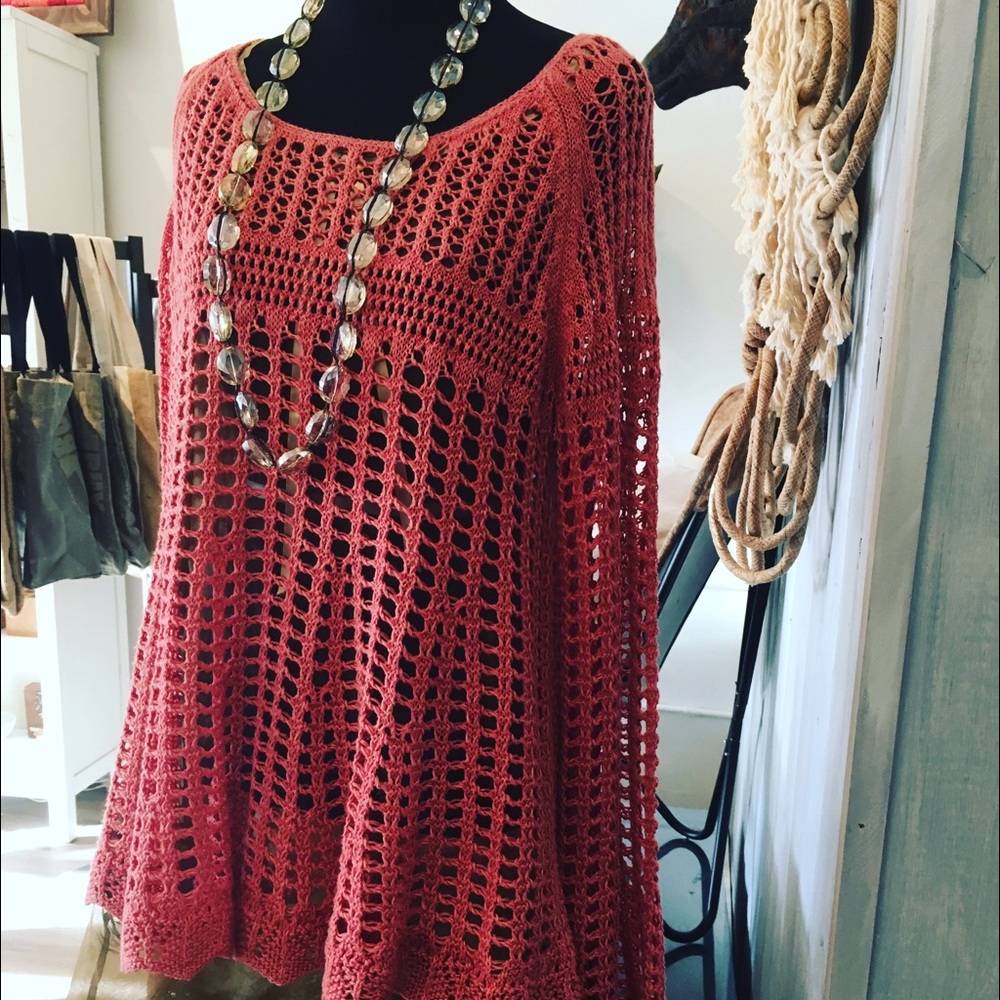 Free People knit sweater