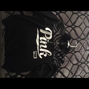 Pink zip up hoodie