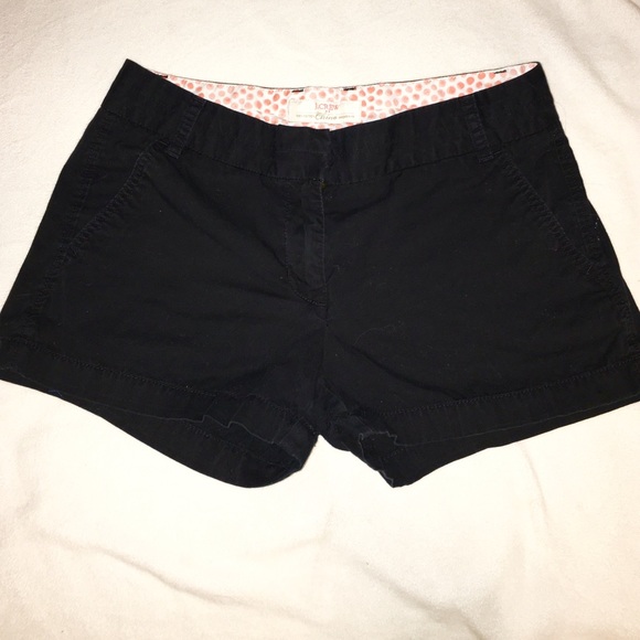 Black J Crew Chino Shorts - Picture 2 of 3