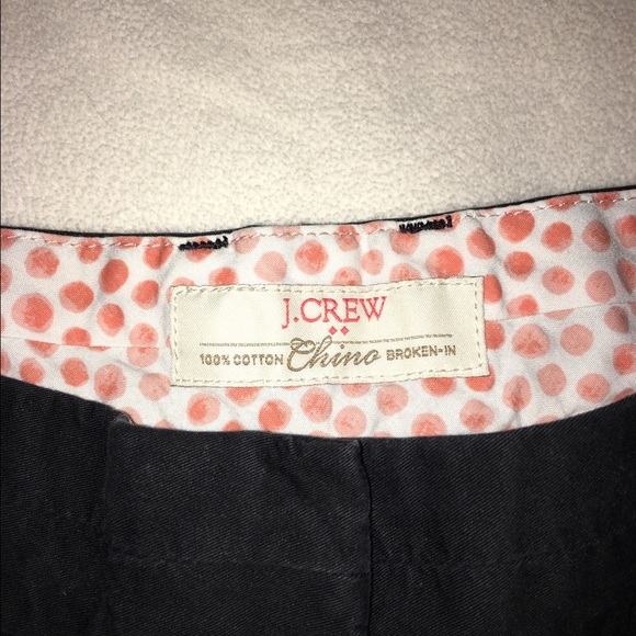 Black J Crew Chino Shorts - Picture 3 of 3
