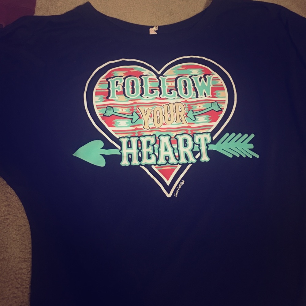 Follow your heart blouse