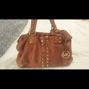 Michael kors studded bag