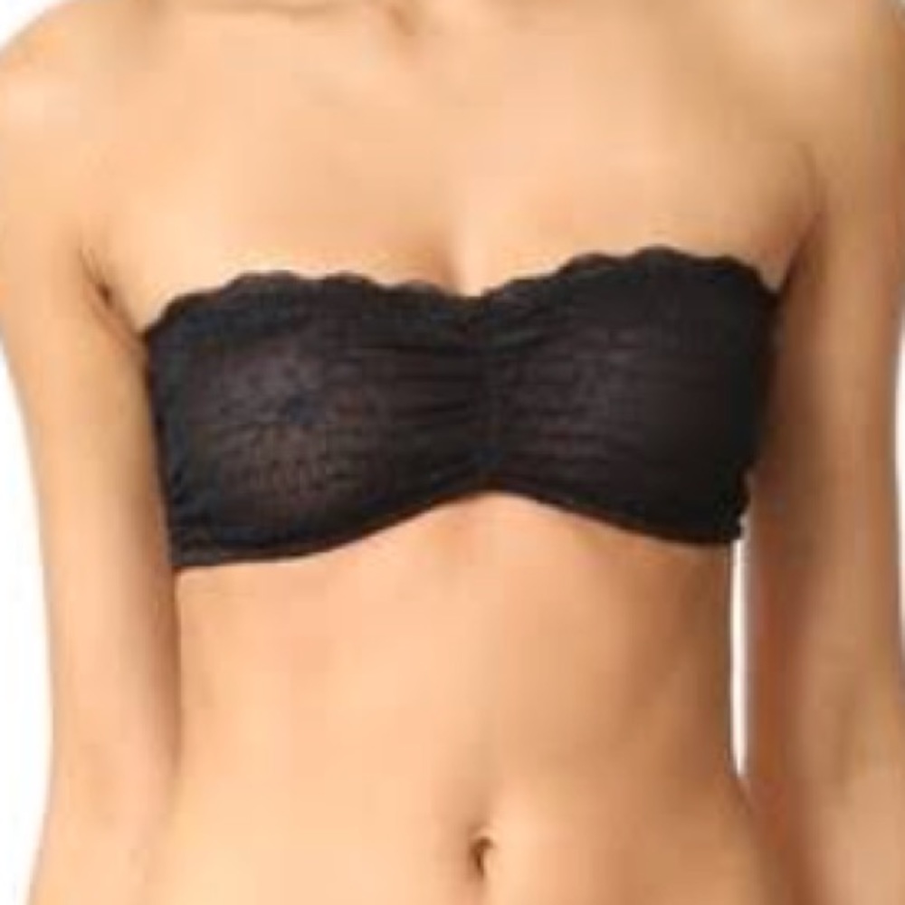 Free people Bandeau black medium new without tags