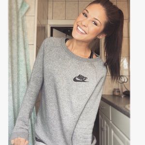 Grey Nike sweater