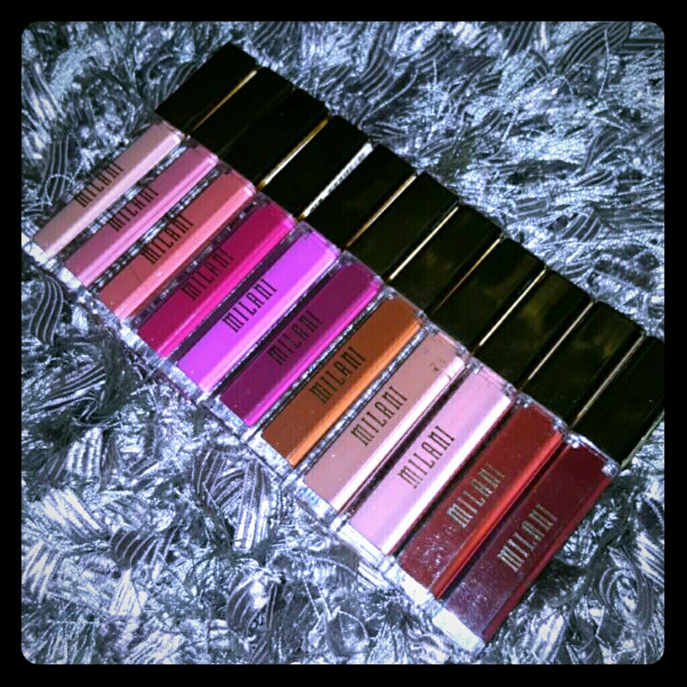 Milani Amore Matte Lip gloss bundle NEW