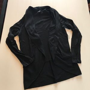 Express Size M Black Lightweight Cardigan