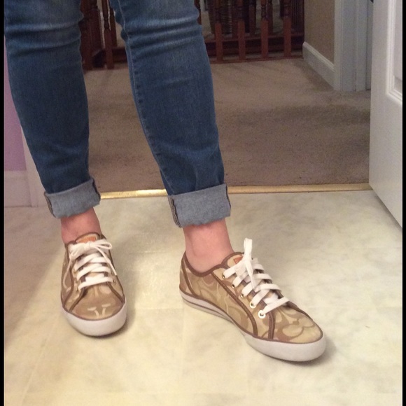 COACH canvas sneakers - Picture 4 of 4