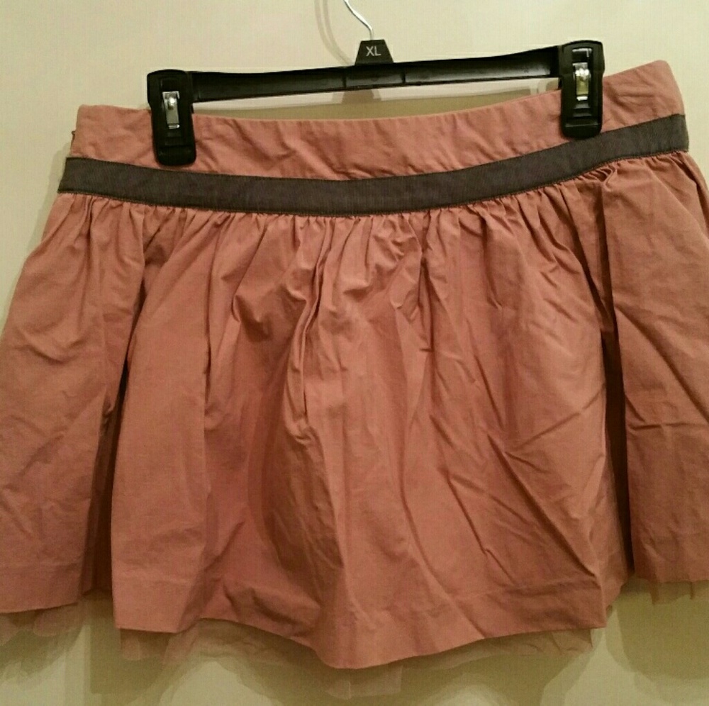 Tara Jarmon Tulle Mini Skirt