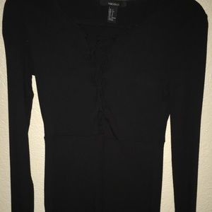 Ribbed lace forever 21 dress