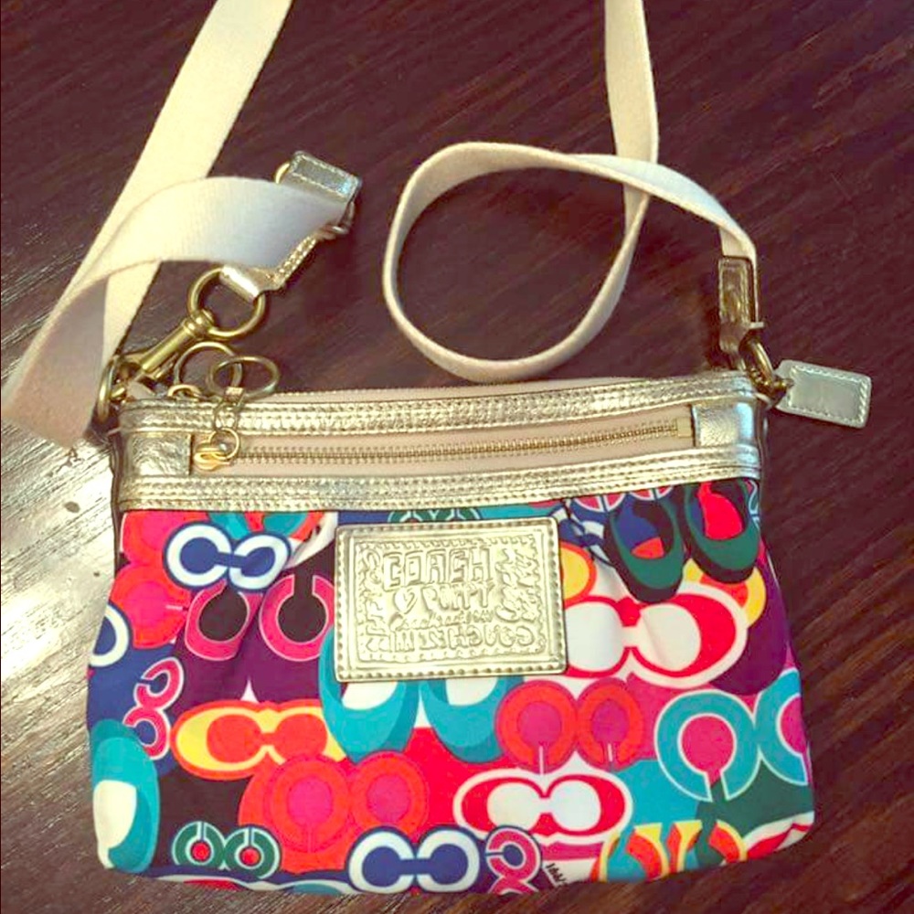 Coach poppy crossbody