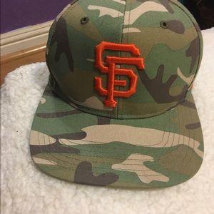SF Giants Camo hat. Never worn.