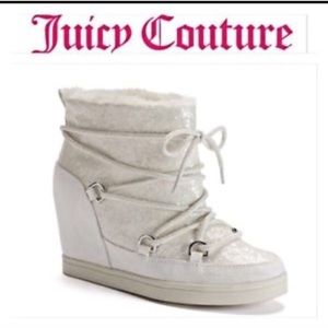 Juicy couture wedge boots