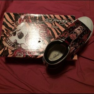 Ed hardy sneakers!!