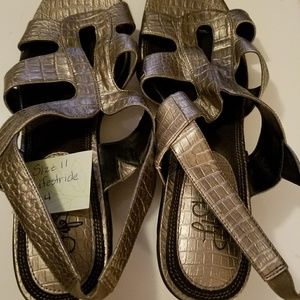 Lifestride Metallic Sandals