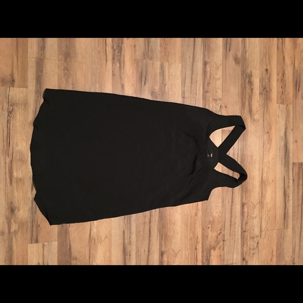 Mossimo Black Racerback Tank Dress