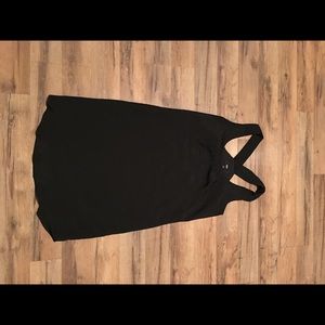 Mossimo Black Racerback Tank Dress