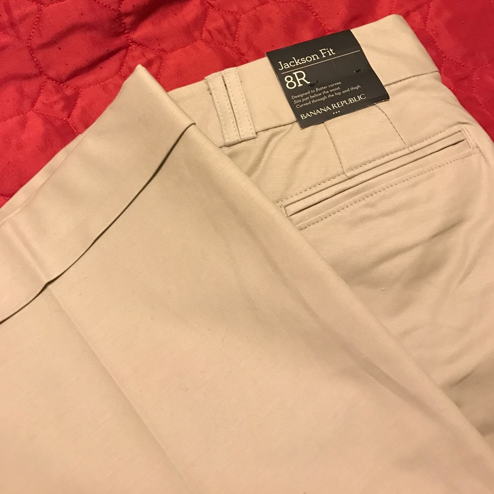 NWT Banana Republic Khaki Pants