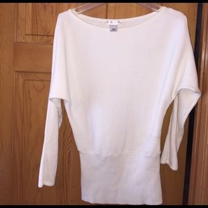 Cream whbm sweater