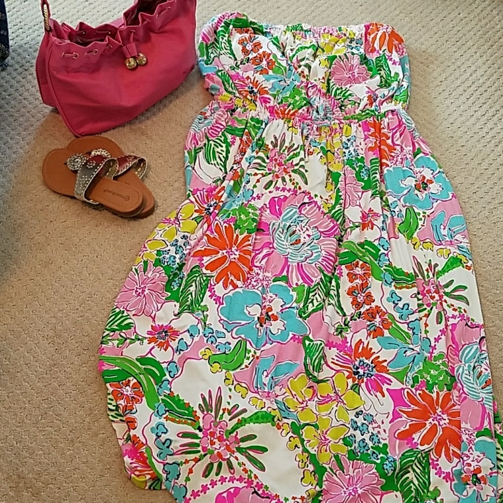 L4T Nosey Posey Maxi Dress