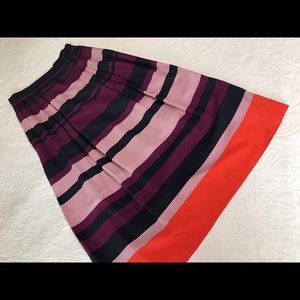 Beautiful Colorful Striped Ann Taylor Maxi Skirt