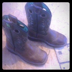 Little boys John Deere Boots size 11