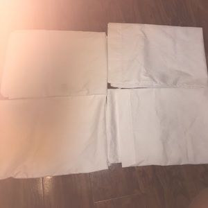 4 FREE WHITE PILLOWCASES WITH ANY PURCHASE! 🤗