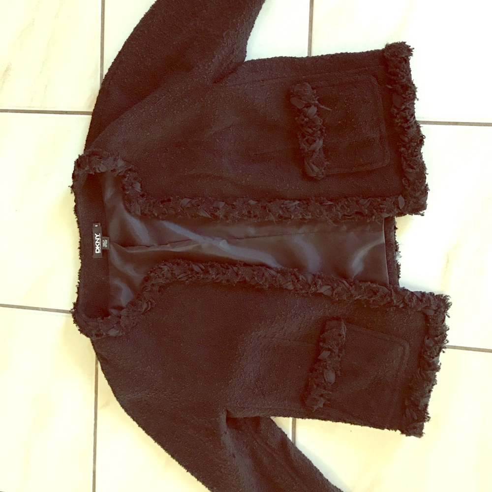 DKNY channel style jacket