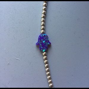 Hamsa Opal Bracelet