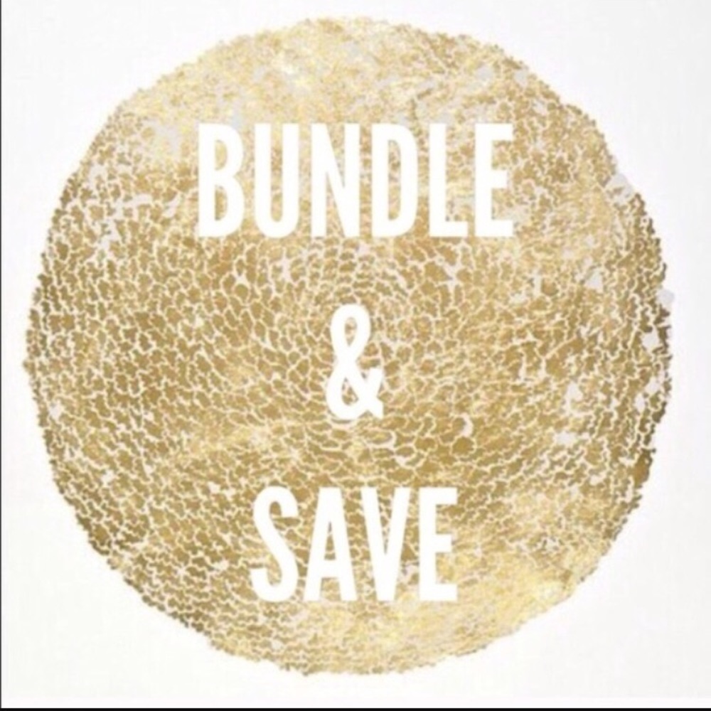 Bundles 3 save 15% or any # and make an offer!