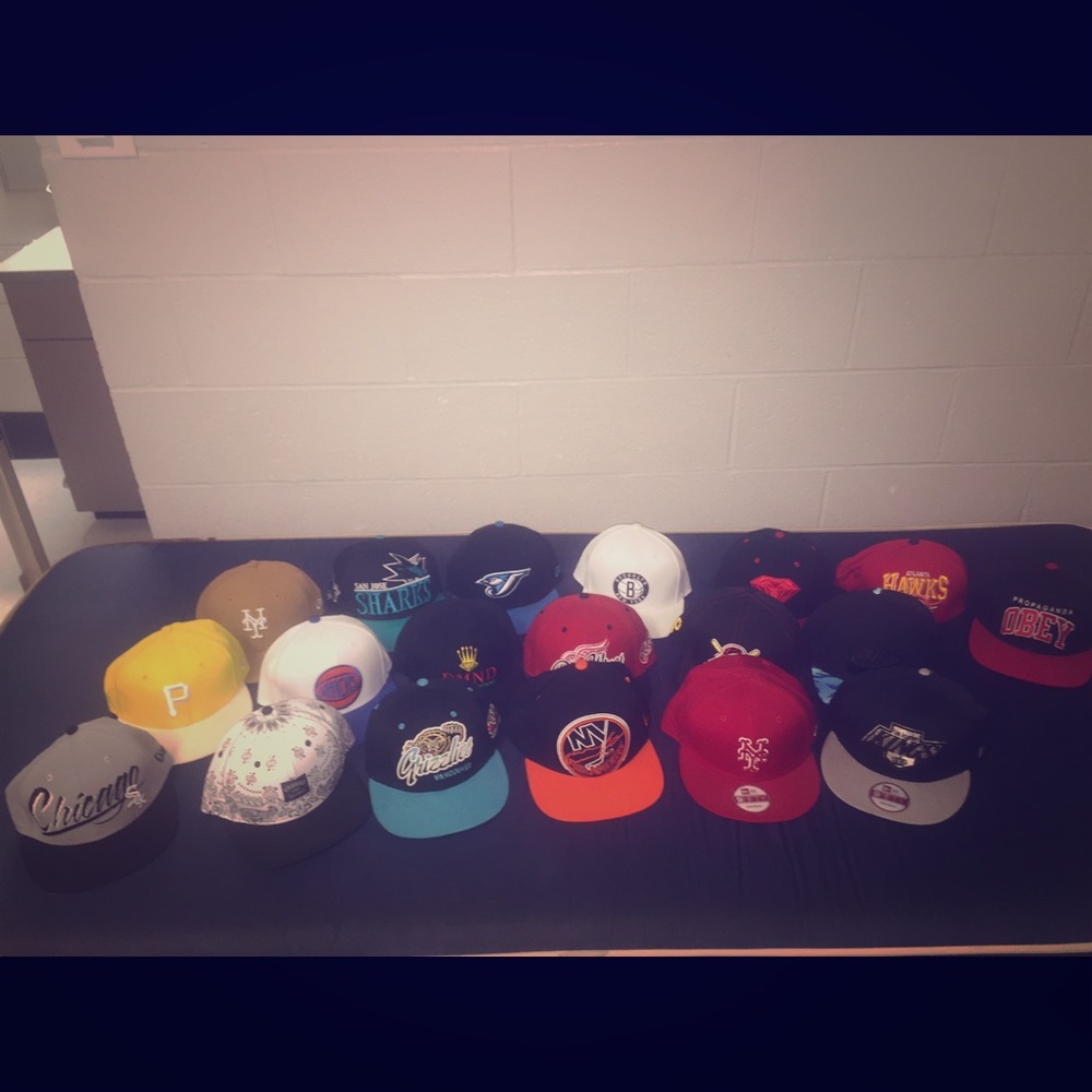 Assorted snapbacks