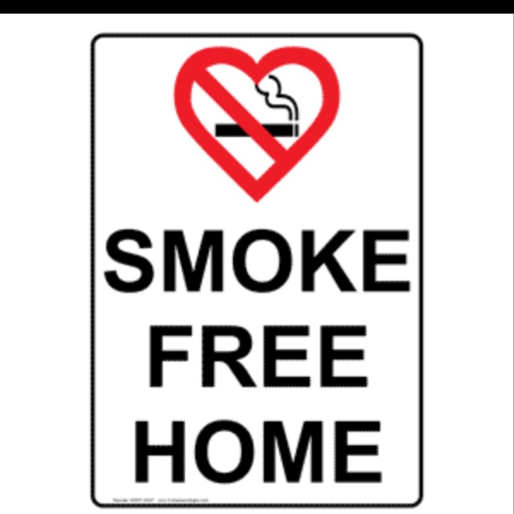 Smoke free home!